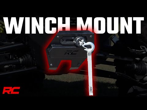 Polaris RZR Pro XP Front Winch Mount