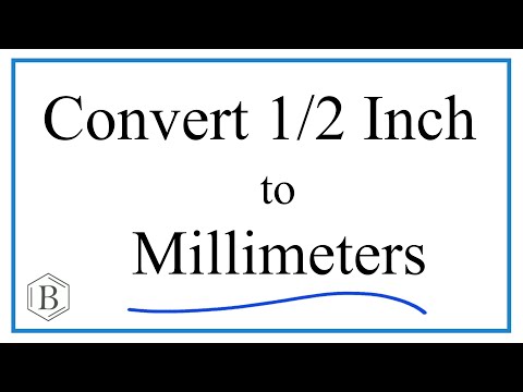 Convert 1/2 Inch to Millimeters