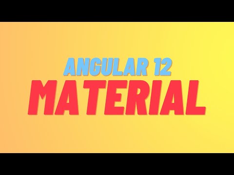 Angular Material Tutorial For Beginners Angular Tutorials Angular Material With Testycodeiz
