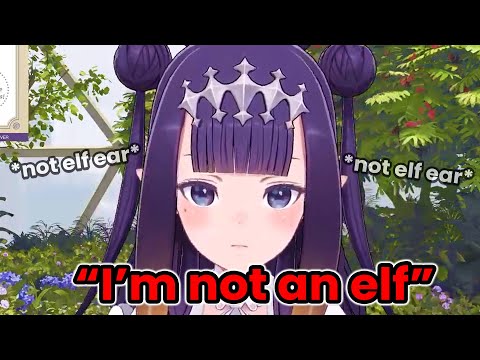 Ina refuses to admit she's an elf