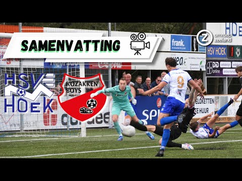 🔥 ⚽ HOEK haalt uit in TOPPER en blijft KOPLOPER | Samenvatting: Hoek - Kozakken Boys 🎥