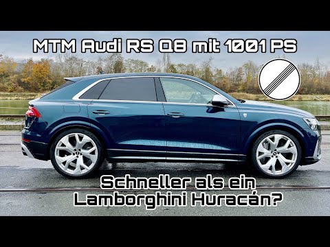 MTM Audi RS Q8 with 1001 hp | High-speed POV and timing 🚀🚀🚀