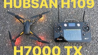 Hubsan X4 H109 flown on H7000 Controller REAL DRONE TESTING & REVIEWS