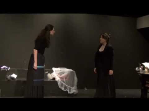 The maids (by Jean Genet) scene