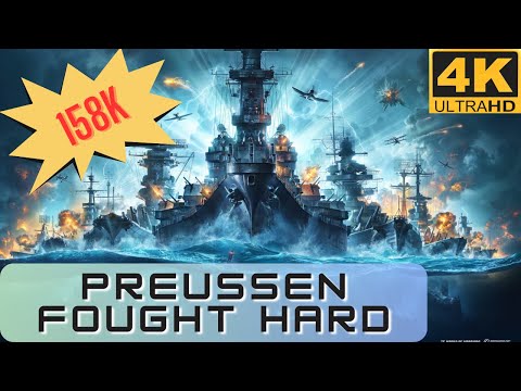 Preussen Fought Hard | World of Warships | Indian Gamer | Hindi | 4K