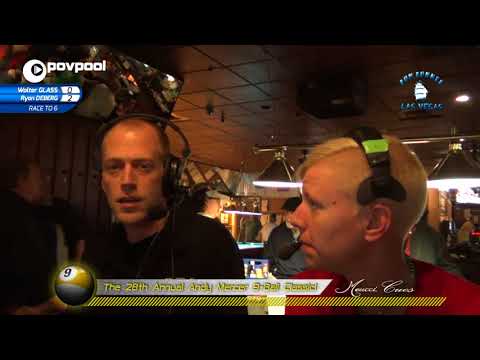 #7 - Ryan DEBERG vs Walter GLASS - 2018 Andy Mercer 9-Ball Classic!