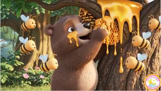 Bhalu Babu Dhamaal | Hindi Nursery Rhyme for Kids | Fun Bear Song with Dance & Action