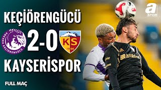 Keçiörengücü 2-0 Kayserispor | FULL MAÇ | Ziraat Türkiye Kupası 4. Tur