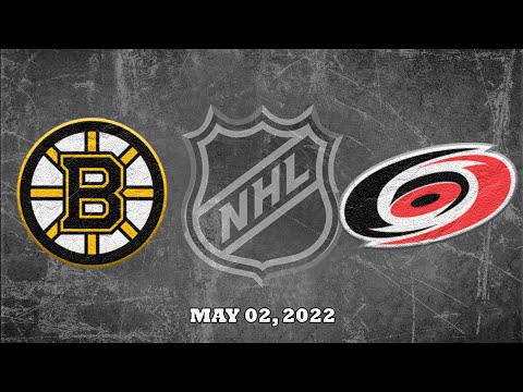 NHL First Round / G 1 / Bruins vs Hurricanes 2022