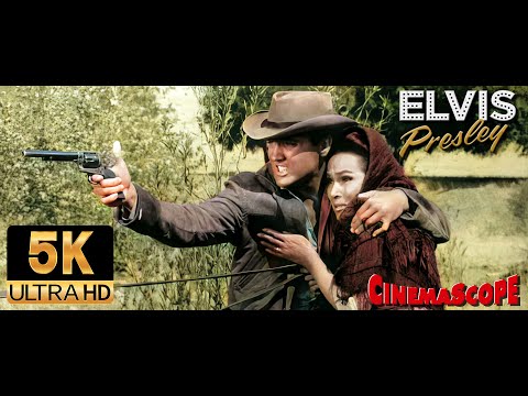Elvis Presley AI 5K Restored - If i Can Dream  "Fake Story"  From: Flaming Star  (1960)