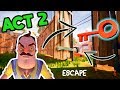 Hello Neighbor Act 2 - How to find Red Key to Escape (Easiest Walkthrough)