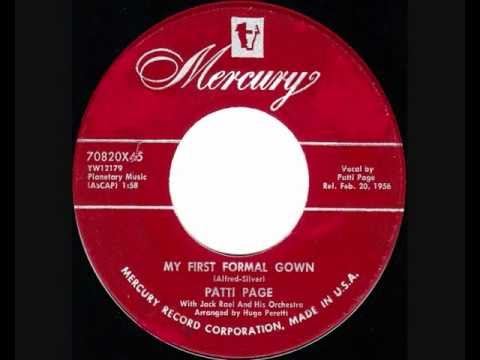 PATTI PAGE - My First Formal Grown /Search My Heart (1956 / 1955)