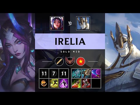 Irelia Mid vs Galio - VN Grandmaster Patch 25.10