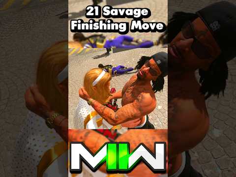MW2 - 21 SAVAGES's "Stabbed... A Lot" Finishing Move 👀