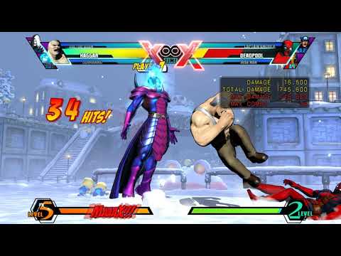 Ultimate Marvel Vs. Capcom 3 Haggar Dormammu Doom  Combo