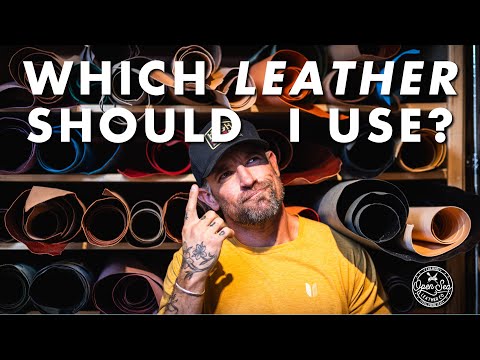 How to choose leather for your next project: Intro to Leather Craft