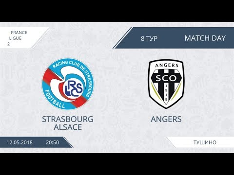 AFL18. France. Ligue 2. Day 8. Strasbourg - Angers