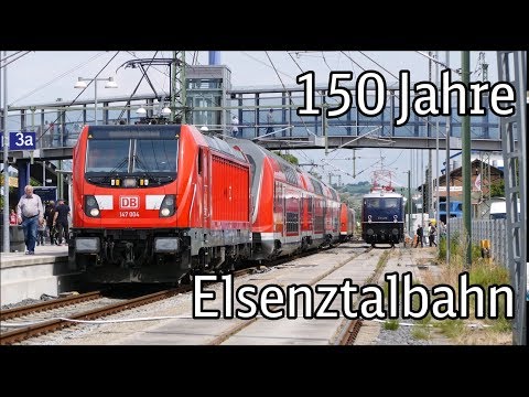 150 Jahre Elsenztalbahn - Sonderzüge und Eindrücke vom Fest