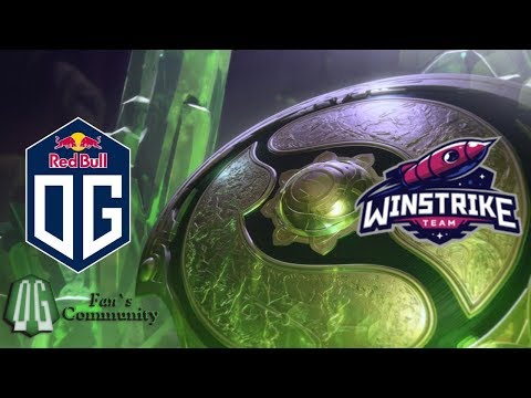 OG vs Winstrike - Game 2 - The International 2018 - Group Stage.