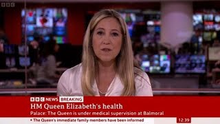 Annucio della Bbc: «La Regina Elisabetta sta male». Vengono interrotte le trasmissioni