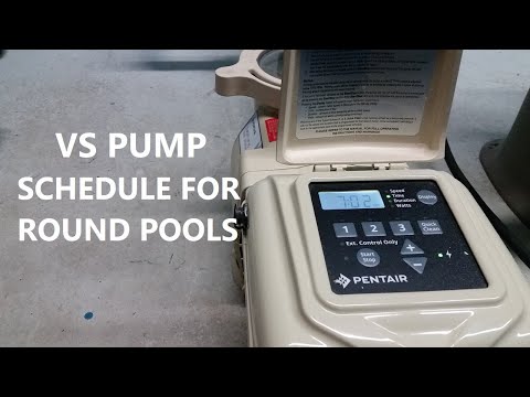 Variable Speed Pump Schedule For Round Above Ground Pool
