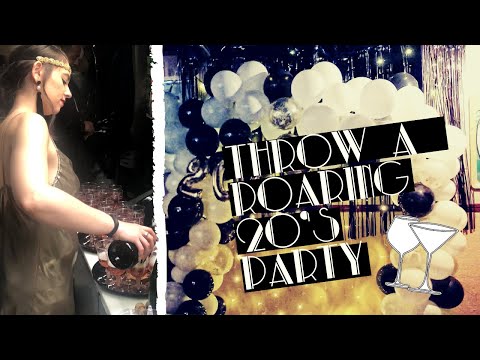 DIY | Throw a Roaring 20's Speakeasy Themed Party