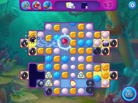 Fishdom Very Hard level 6898 no boosters フィッシュダム ベリーハード [Friend's]