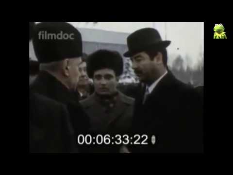 Russian song made to Saddam Hussein
