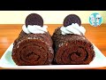How To Make Chocolate Oreo Swissroll Soft And Fluffy