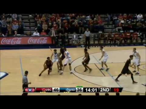 Men's Basketball: USC 76, USD 55 - Highlights 11/30/16