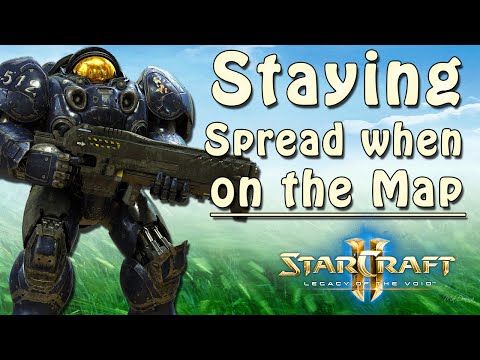 How Do You Keep Your Army Spread Out On The Map? - SC2 Quick Tips