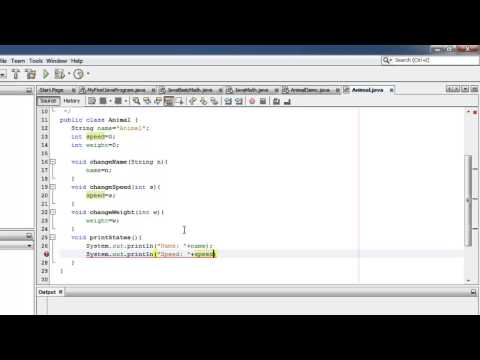 Java Tutorial 04 Objects And Classes With 1 Activity