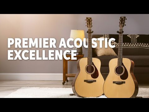 Yamaha FG9: Exquisite Acoustics in Mahogany or Rosewood