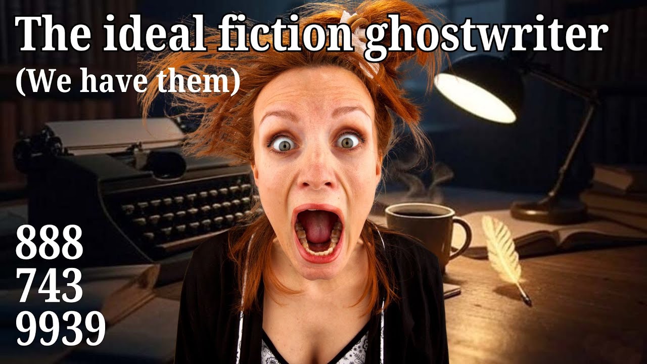 The ideal fiction ghostwriter: a storyteller, a provider of ghostwriting services for your novel.
