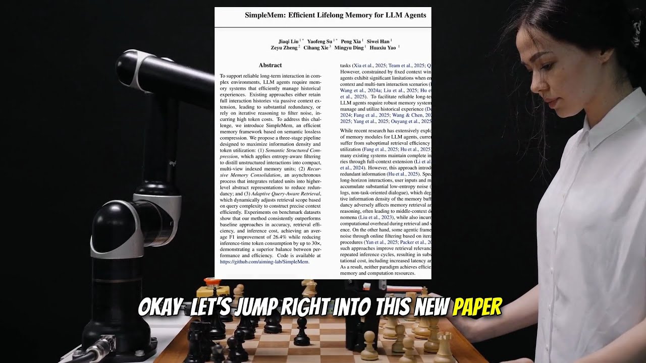 SimpleMem: Efficient Lifelong Memory for LLM Agents (Jan 2026)