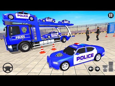 Grand Police Vehicles Transport Truck Game by MegaGames Studio