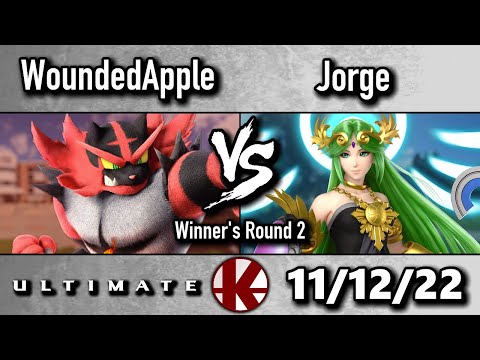 WoundedApple (Steve/Incineroar) vs. Jorge (Palutena) - Winner's Round 2