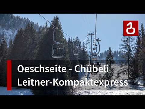 Sesselbahn Oeschseite - Chübeli (Zweisimmen - Gstaad)