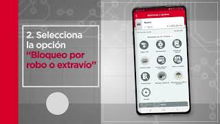 Bloquea tu tarjeta por robo o extravío