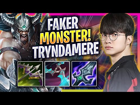 FAKER IS A MONSTER WITH TRYNDAMERE! - T1 Faker Plays Tryndamere TOP vs Yorick! | Season 2025