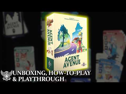 Agent Avenue Board Game Review - Unboxing, Rules & Playthrough