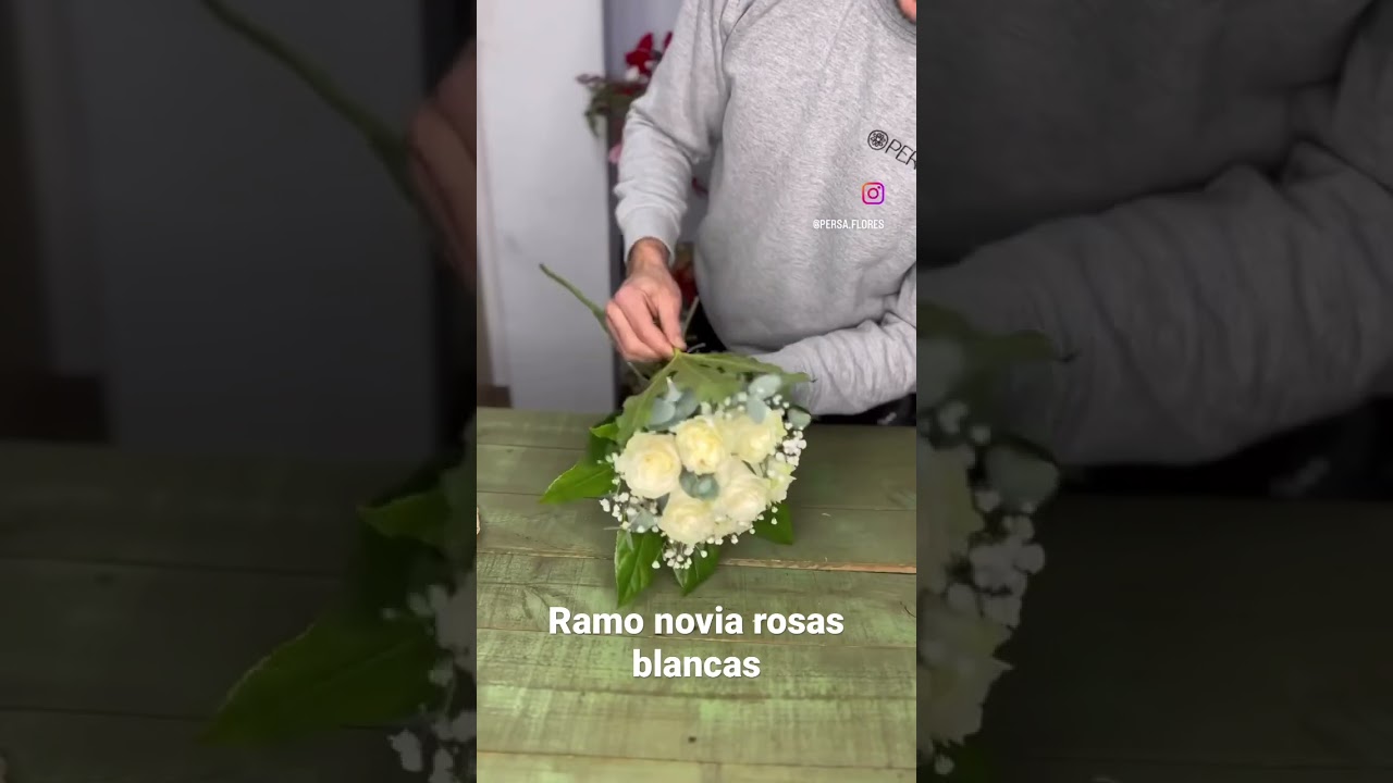 Sencillo ramo para bodas de oro…