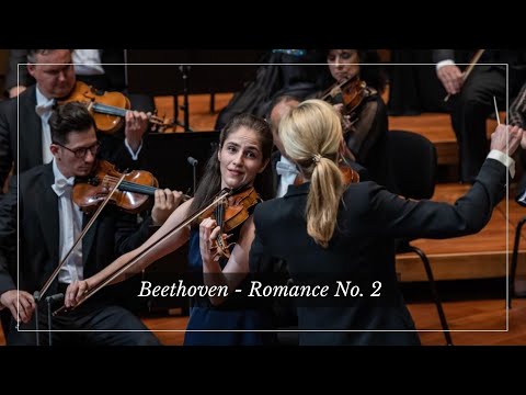 Keri-Lynn Wilson & Júlia Pusker: Beethoven’s Romance No.2 with the Hungarian National Philharmonic