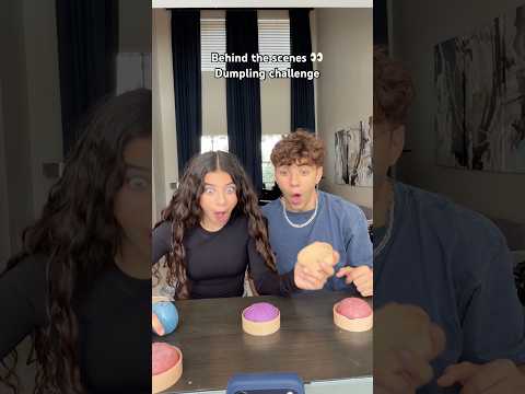 Behind the scenes 👀 Dumpling Challenge@yoangelolo  @YoMariah