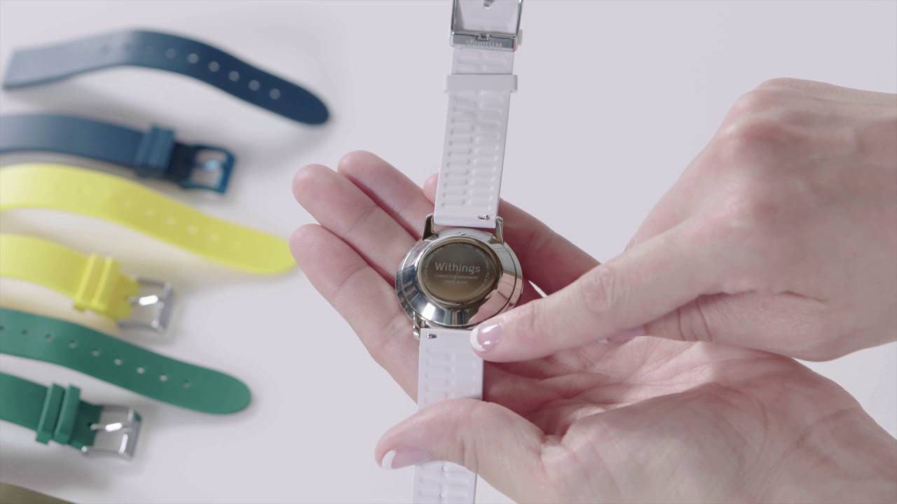 Withings Armband Leder 18 mm, Braun