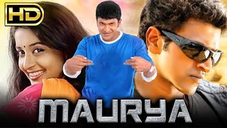 Maurya (HD) Puneeth Rajkumar's Romantic Hindi Dubbed Movie | Meera Jasmine, Roja | मौर्या