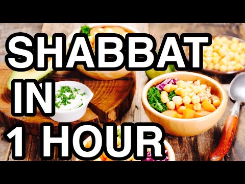 SHABBAT SHALOM part 4 || ONE HOUR SHABBAT MEAL PREP || (main+side+fish+ salads+dafina and desserts)