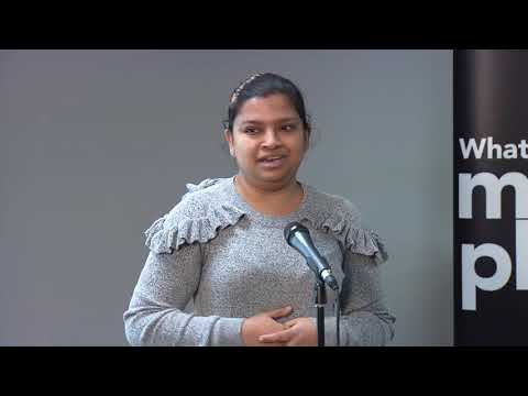 Memorial’s 3MT 2018 – Sriya Bhattacharya