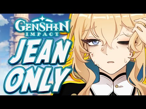 Can You Beat Genshin Impact Only Using Jean??!! (ft. @Tuonto )