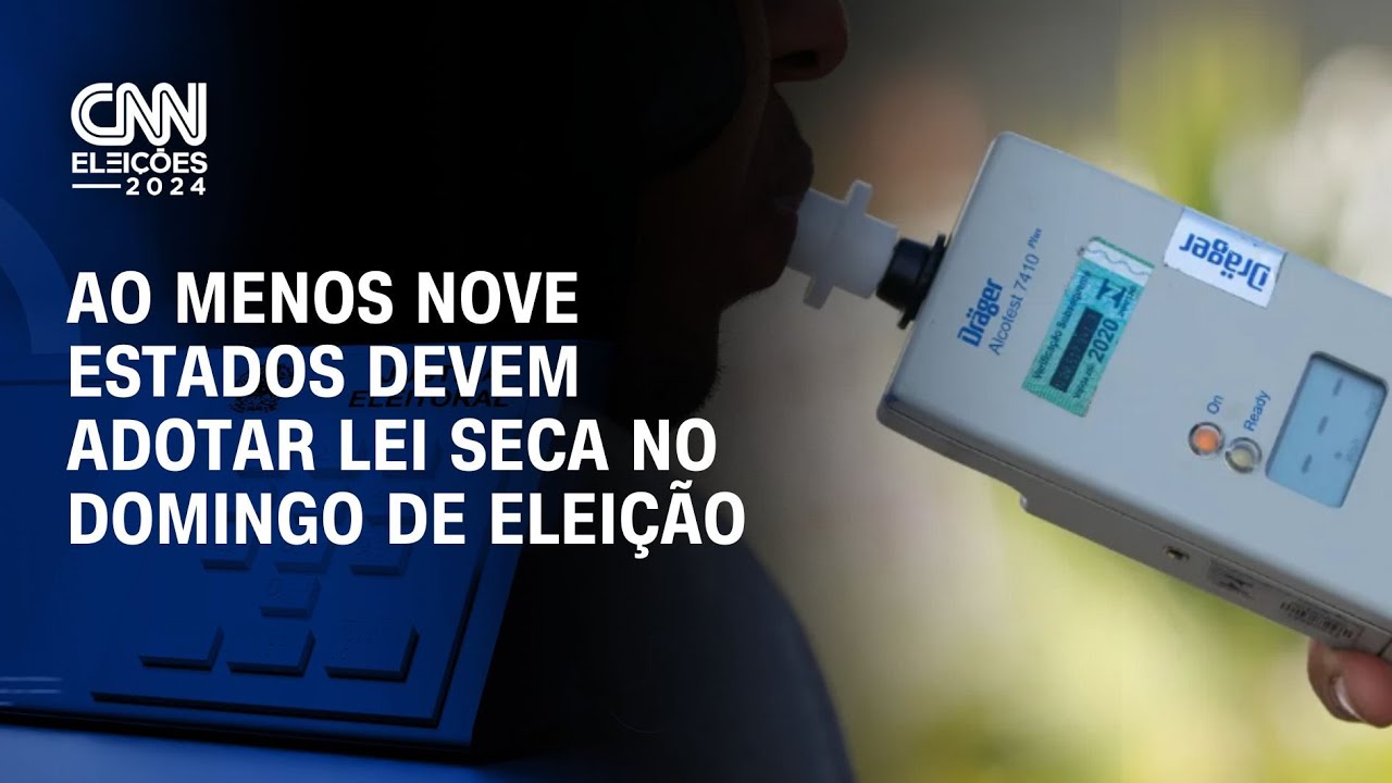 Ao menos nove estados devem adotar lei seca no domingo de eleição | CNN NOVO DIA